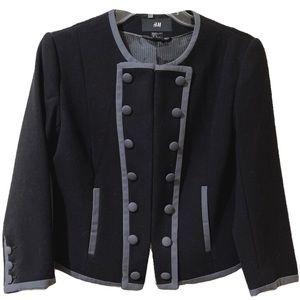 H&M Military Button-Front Blazer ▪️⚜️